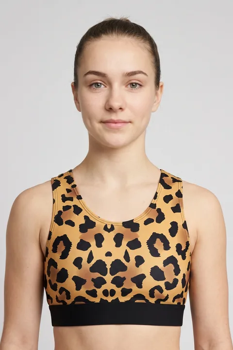 GYMSS Sırtı Oyuk Crop, artistik cimnastik, kadın, ART-CROP-017